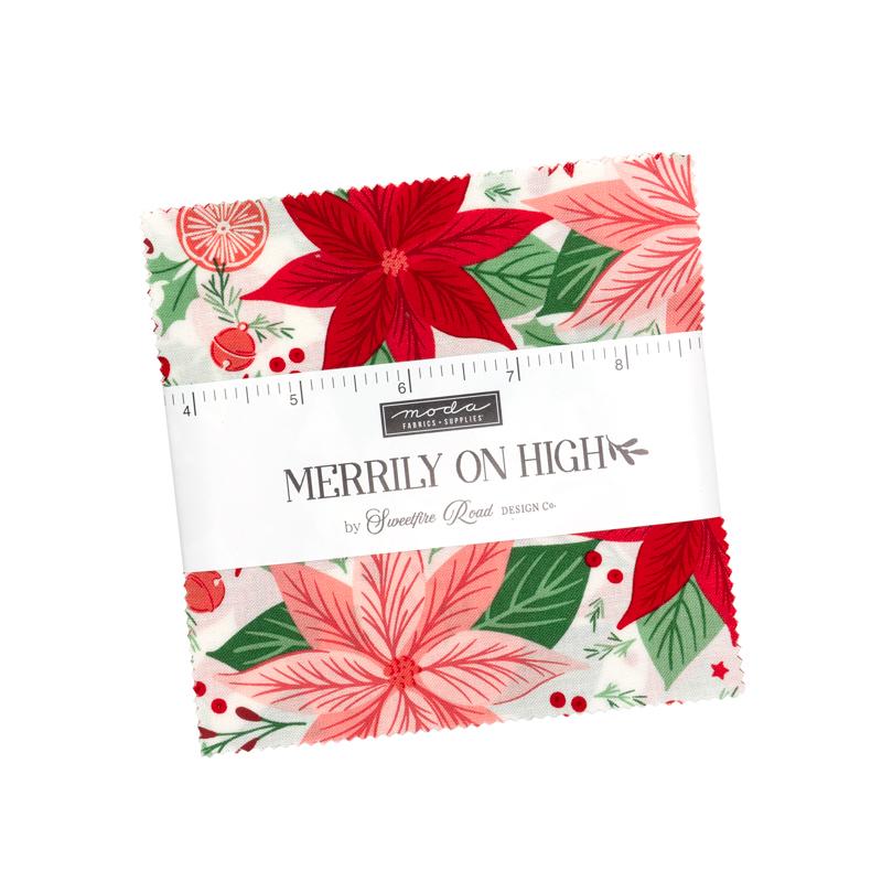 Merrily On High - Christmas Charm Pack