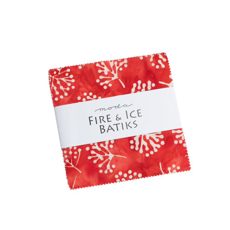 Fire And Ice Batiks - Charm Pack