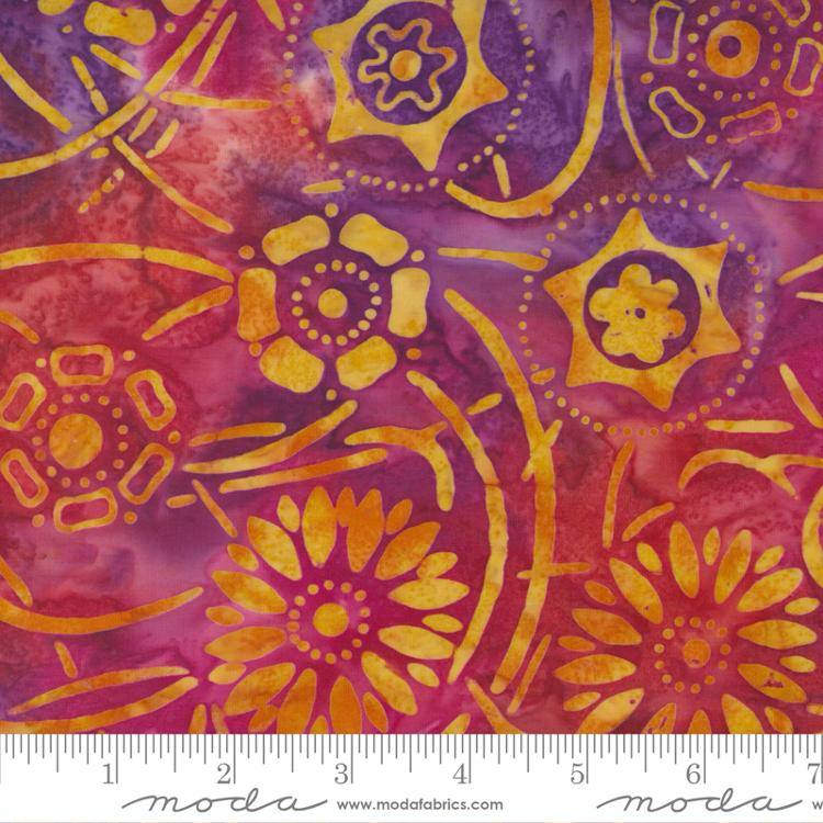 Bossa Nova Batiks Flamingo 2 - Quilt Fabric
