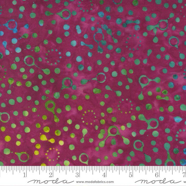 Bossa Nova Batiks Plum 1 - Quilt Fabric