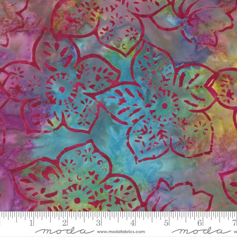 Bossa Nova Batiks Rainbow 1 - Quilt Fabric