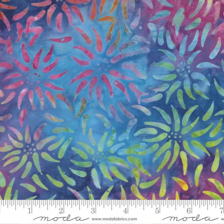 Bossa Nova Batiks Rainbow 3 - Quilt Fabric