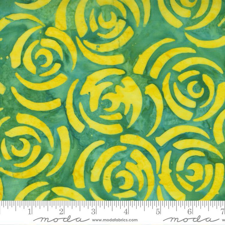 Bossa Nova Batiks Lime 1 - Quilt Fabric