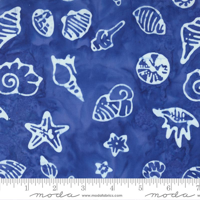 Beachy Batiks Sea 1 - Quilt Fabric