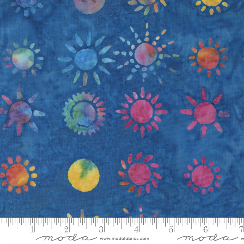 Beachy Batiks Ocean 1 - Quilt Fabric