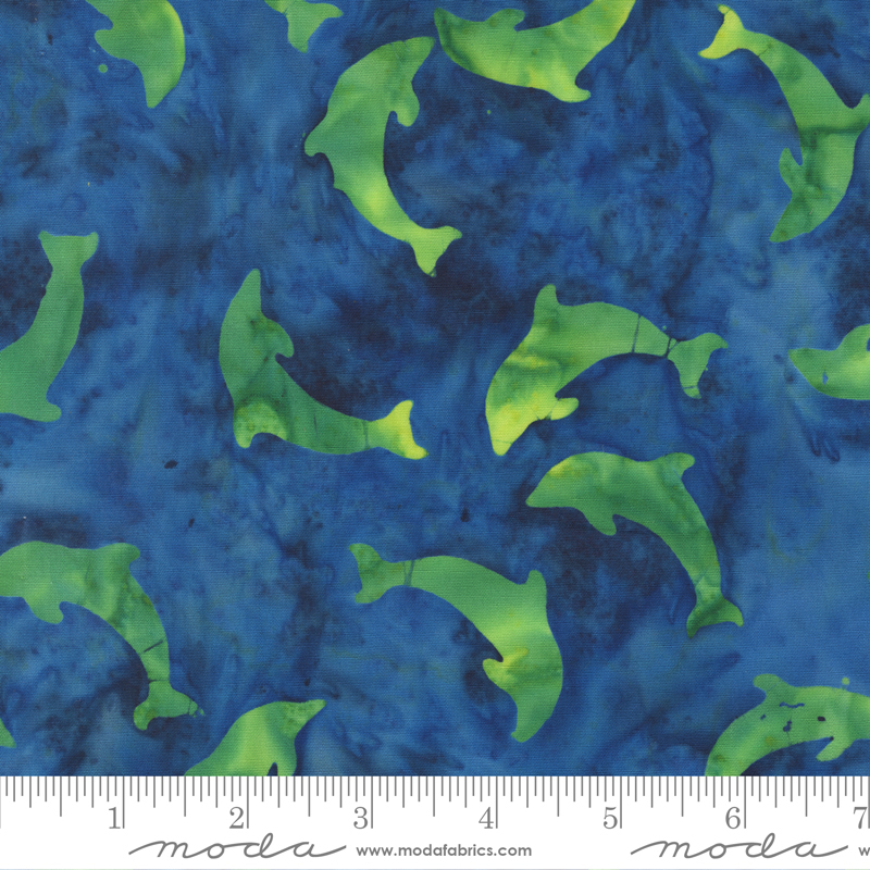 Beachy Batiks Ocean 2 - Quilt Fabric