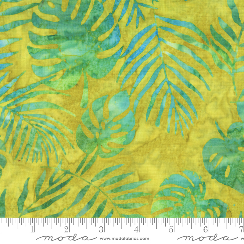 Beachy Batiks Sunshine 1 - Quilt Fabric