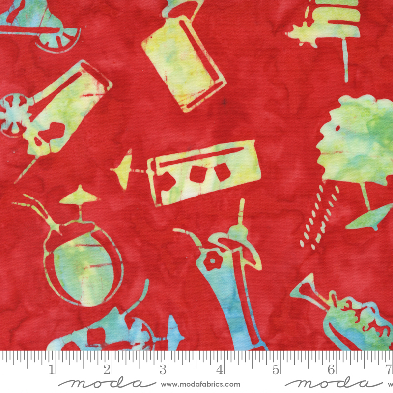 Beachy Batiks Lava 2 - Quilt Fabric