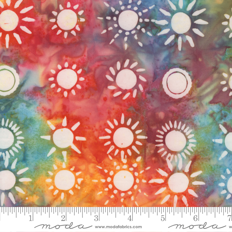 Beachy Batiks Coral Reef 1 - Quilt Fabric