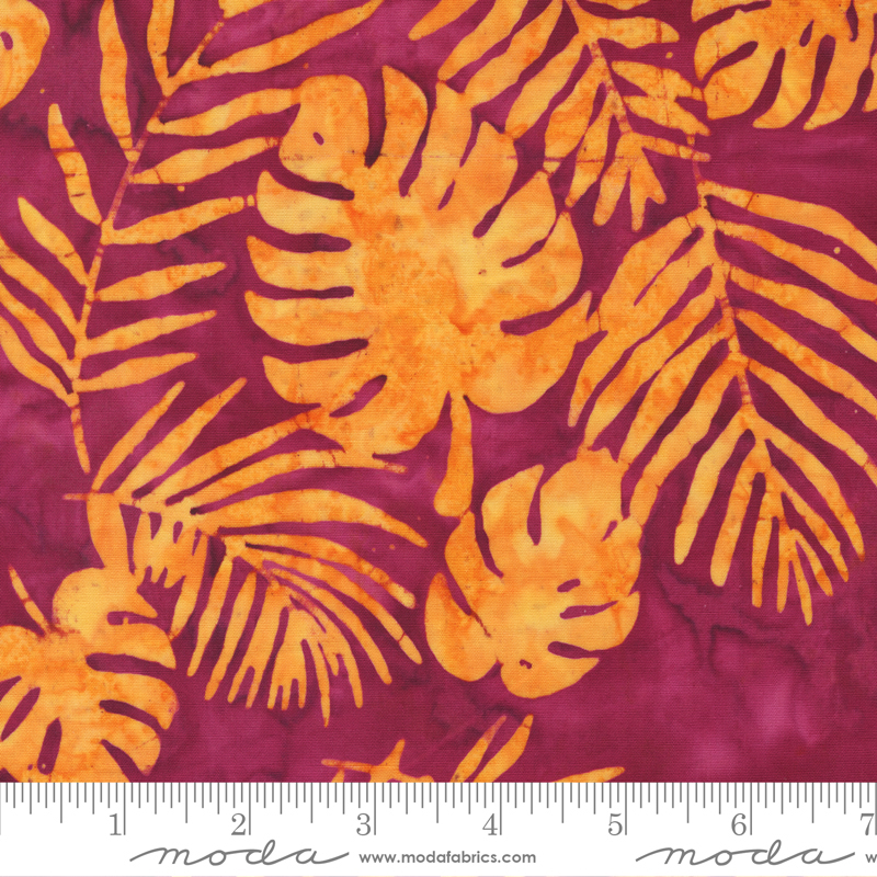 Beachy Batiks Passion Fruit 3 - Quilt Fabric
