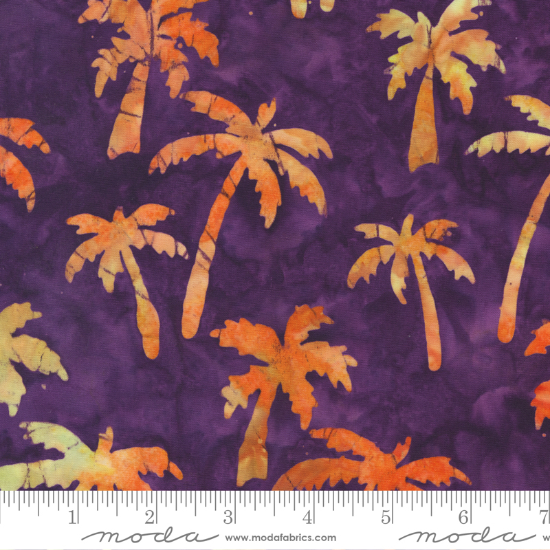 Beachy Batiks Purple Tang 1 - Quilt Fabric