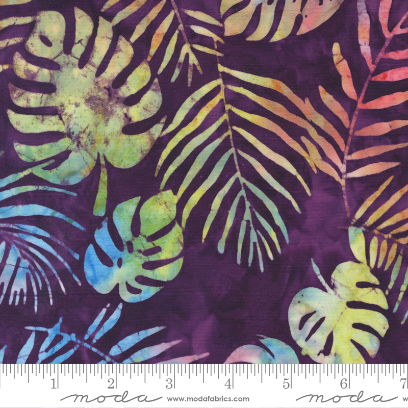 Beachy Batiks Purple Tang 2 - Quilt Fabric
