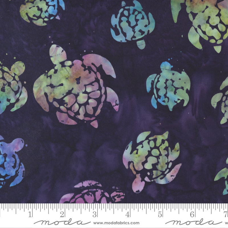 Beachy Batiks Purple Tang 3 - Quilt Fabric