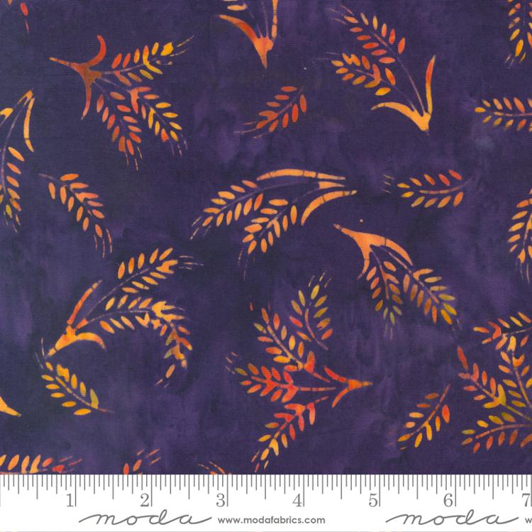 Bonfire Batiks Amethyst - Batiks Autumn Fall - Quilt Fabric