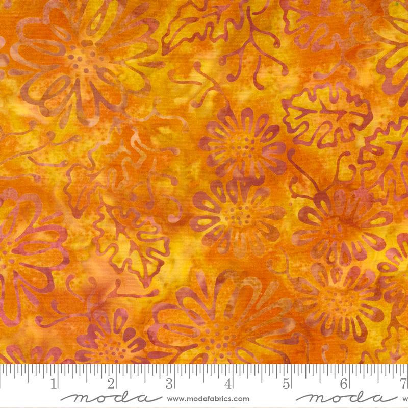 Chroma Batiks Sunrise - Quilt Fabric
