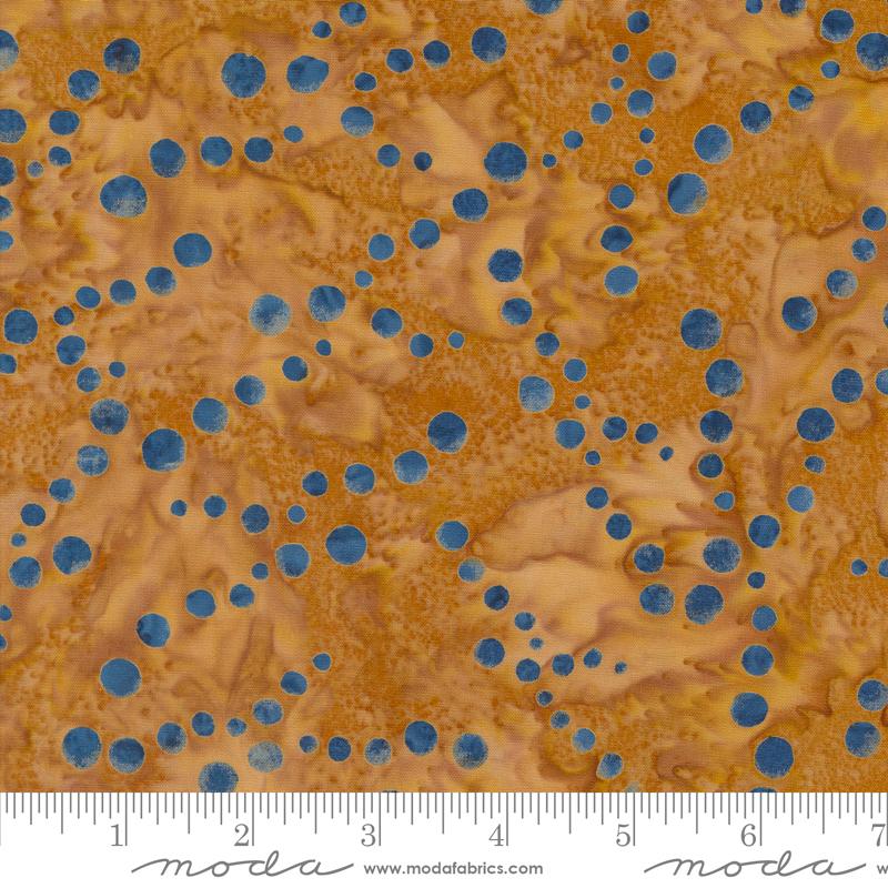 Blue Ridge Batiks Dots - Rust - Quilt Fabric