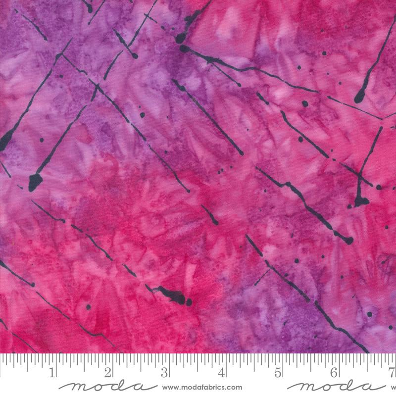 Berrylicious Batiks Marble - Dragon Fruit - Quilt Fabric