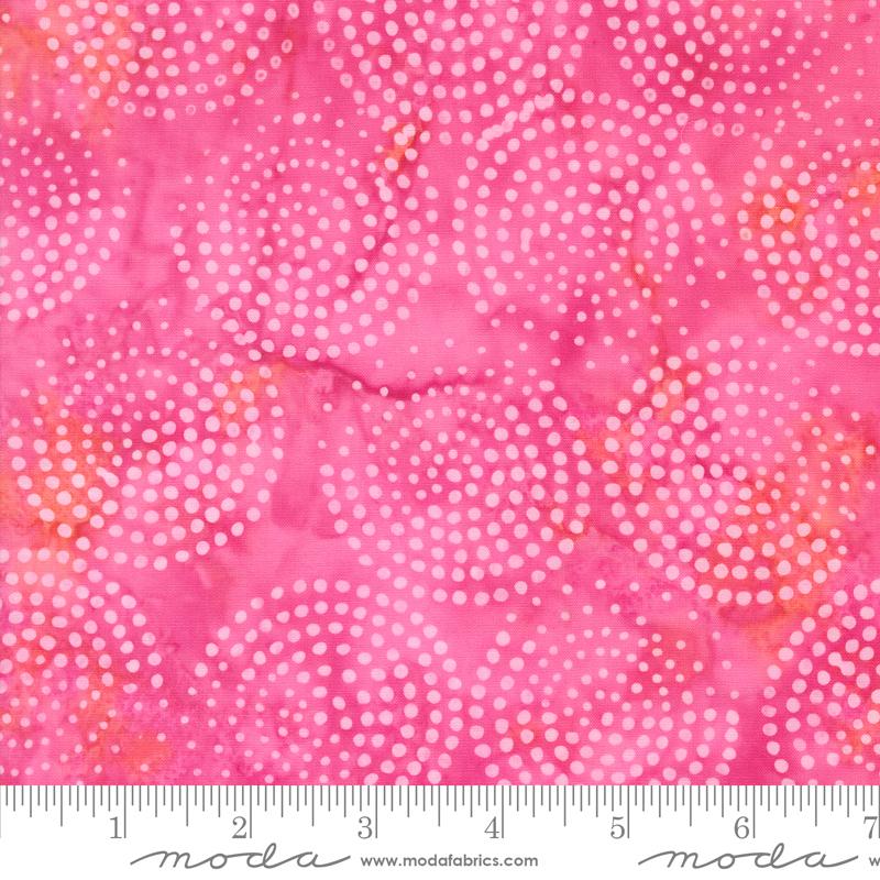 Echo Batiks Fuchsia Swirl - Quilt Fabric