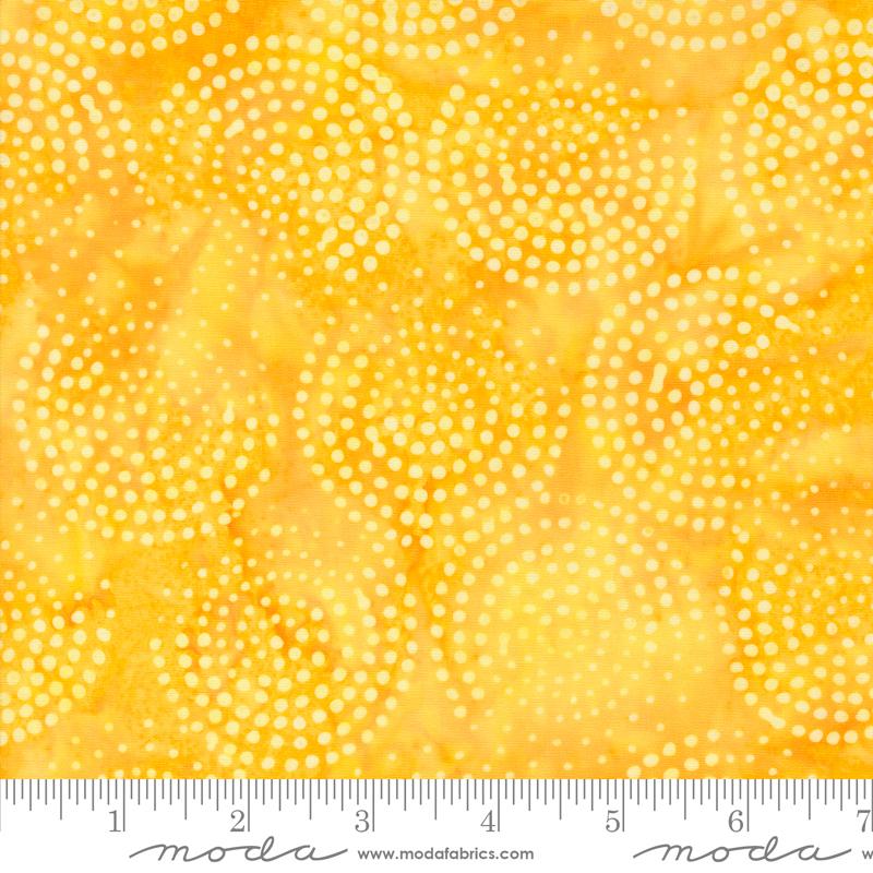 Echo Batiks Lemon Swirl - Quilt Fabric