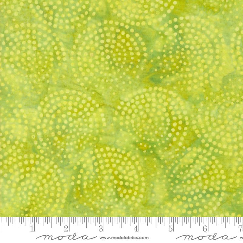 Echo Batiks Lime Swirl - Quilt Fabric