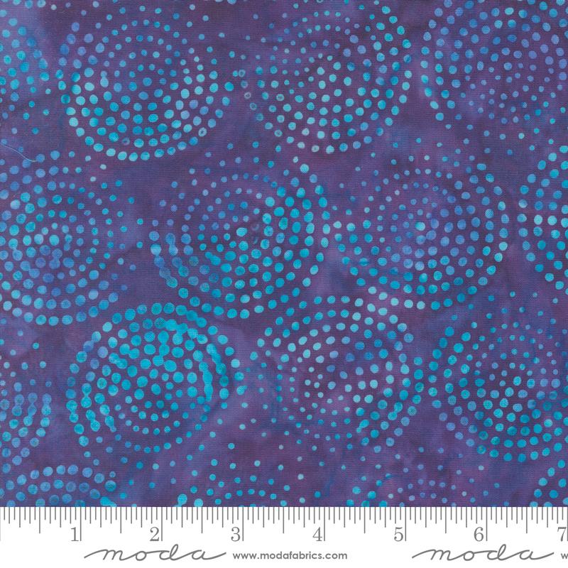 Echo Batiks Grape Swirl - Quilt Fabric