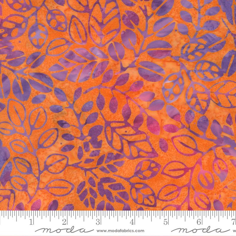 Sunburst Batiks Tangerine - Quilt Fabric