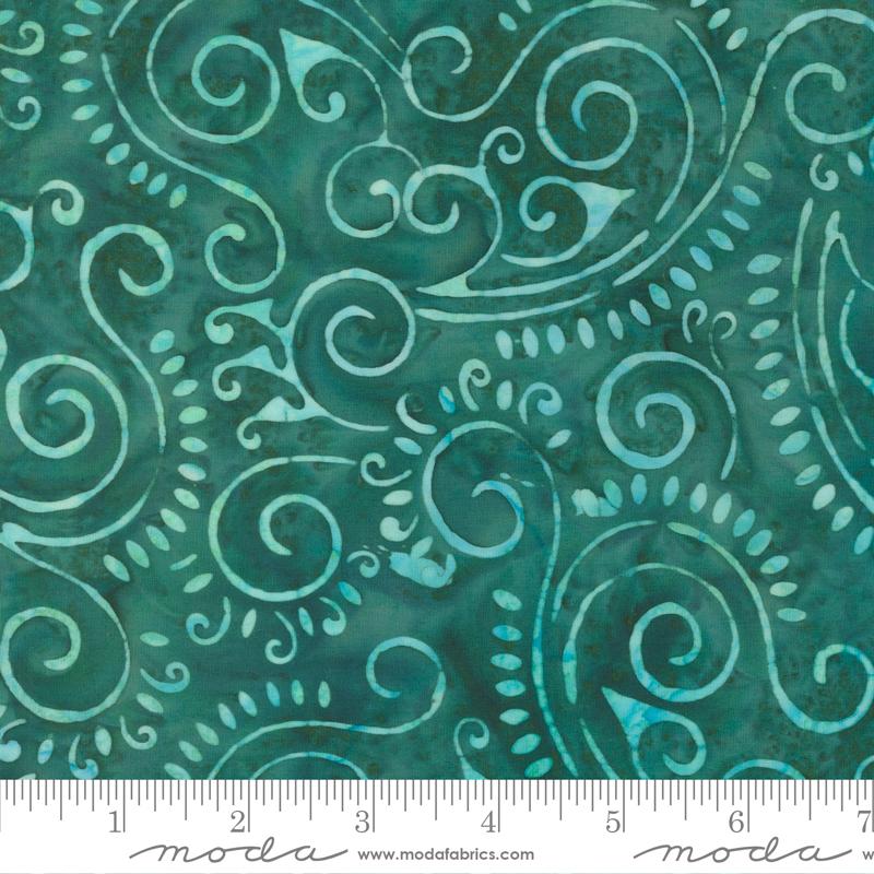 Sunburst Batiks Lagoon - Quilt Fabric