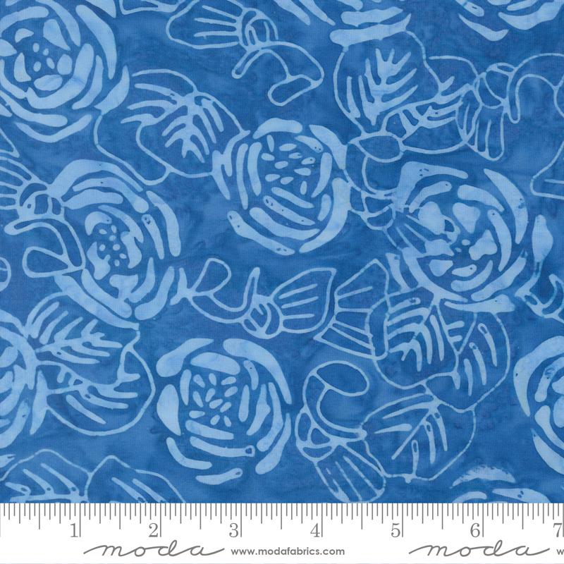 Sunburst Batiks Cobalt - Quilt Fabric