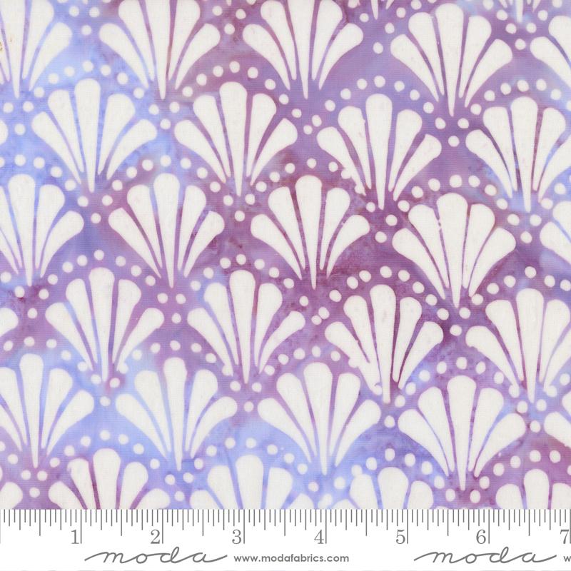 Mermaid Batiks Shell Mystic - Quilt Fabric