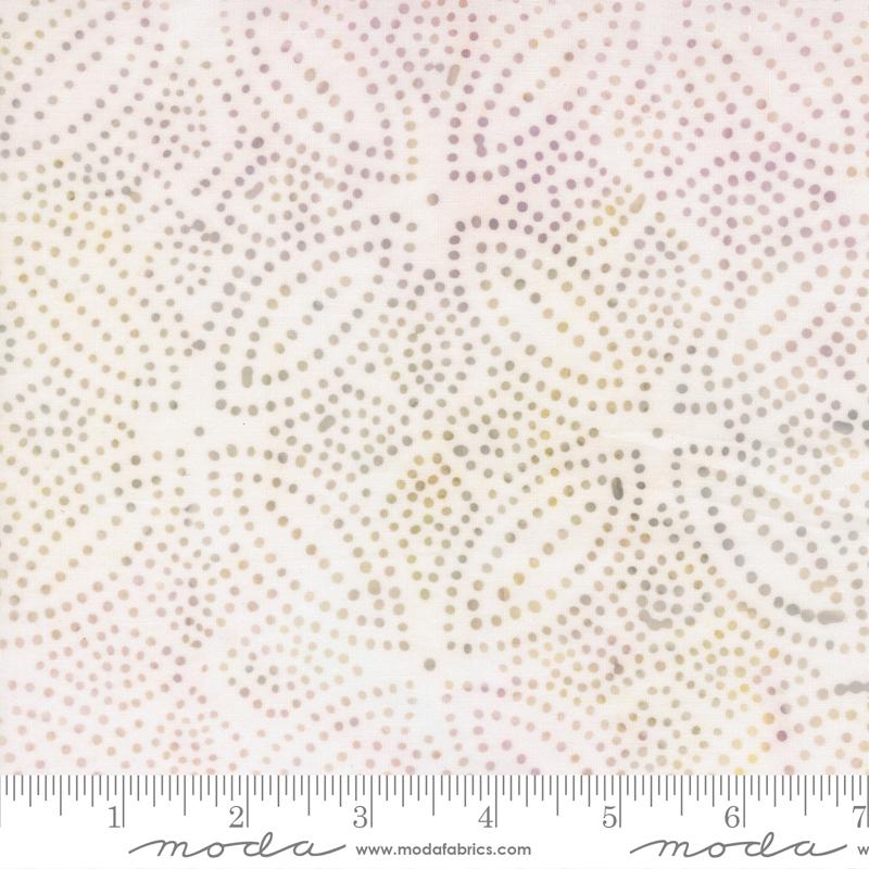 Mermaid Batiks Dots Pearl - Quilt Fabric