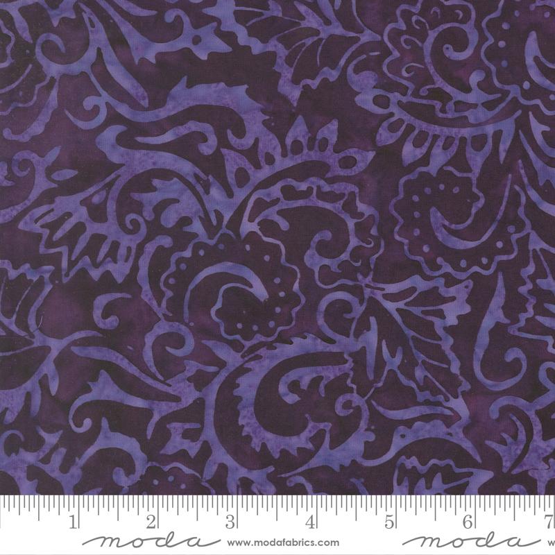 Mermaid Batiks Amethyst - Quilt Fabric