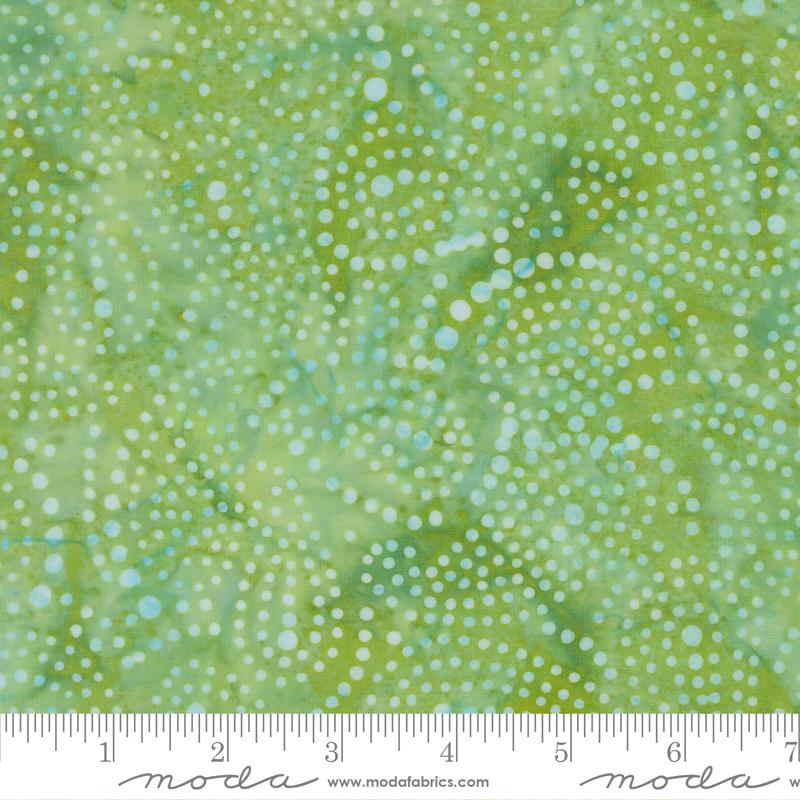 Mermaid Batiks Dots Lagoon - Quilt Fabric