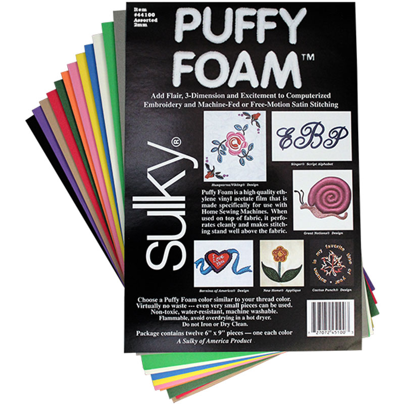 Puffy Foam - 2mm Sheets in Assorted Colors