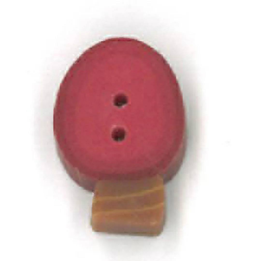 Tiny Red Bulb - Button
