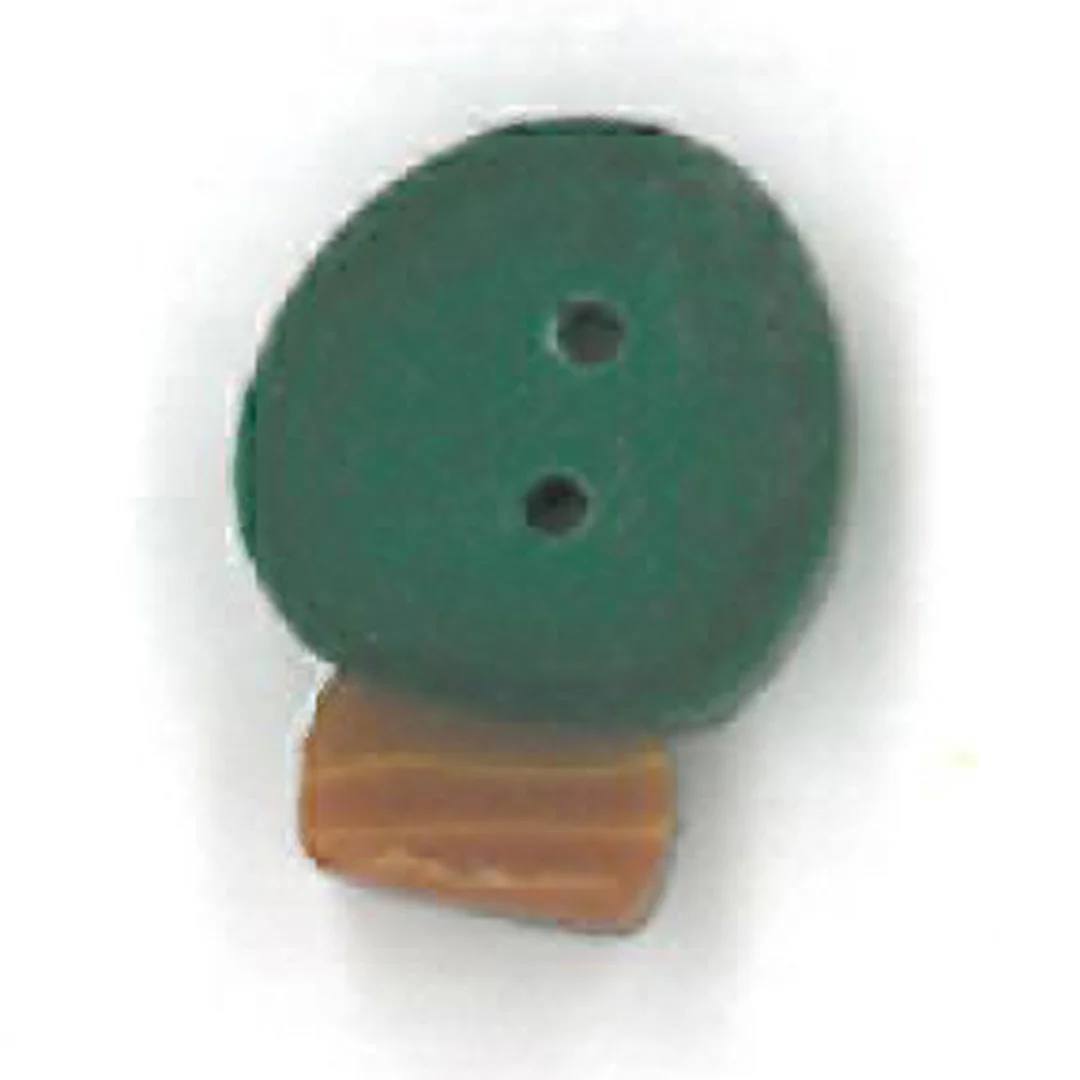 Tiny Green Bulb - Button