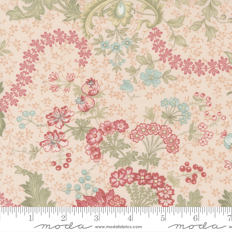 Bliss Flourish Blush - Quilt Fabric