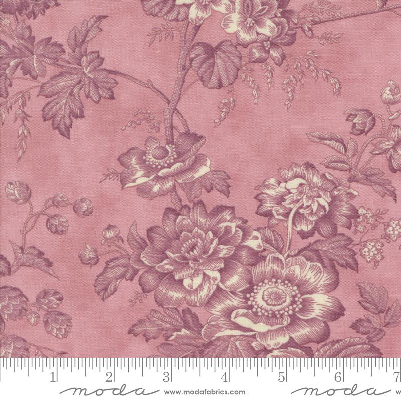 3 Sisters Lavender Fields Flower Orchid - Quilt Fabric