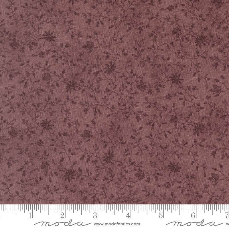 3 Sisters Lavender Fields Floral Plum - Quilt Fabric