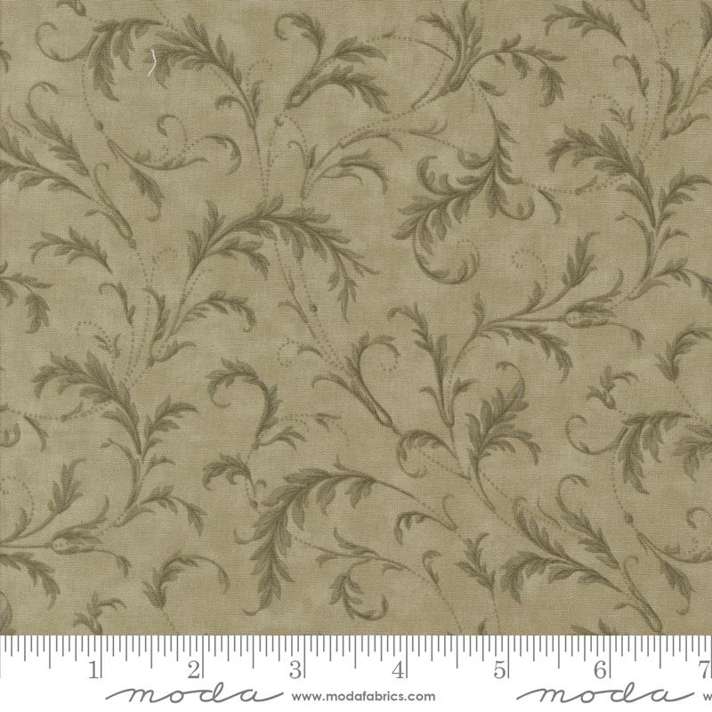3 Sisters Meadow Greens Flourish Thyme - Quilt Fabric
