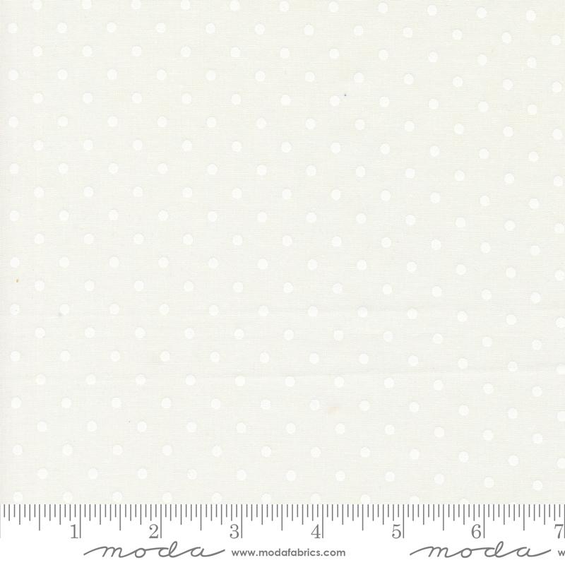 3 Sisters Favorite Vintage Dot - Cream - Quilt Fabric