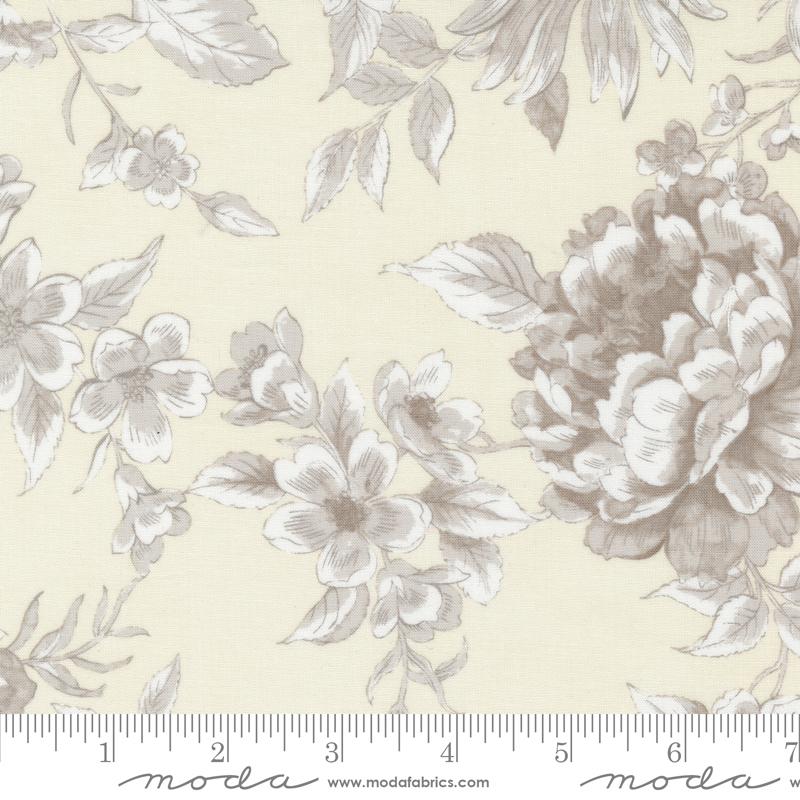 Sandalwood Blooms - Opal - Quilt Fabric