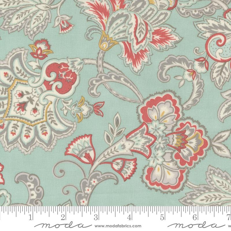 Sandalwood Paisley - Eucalyptus - Quilt Fabric