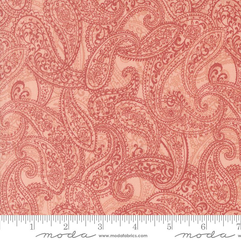 Sandalwood Paisley - Rose Quartz - Quilt Fabric