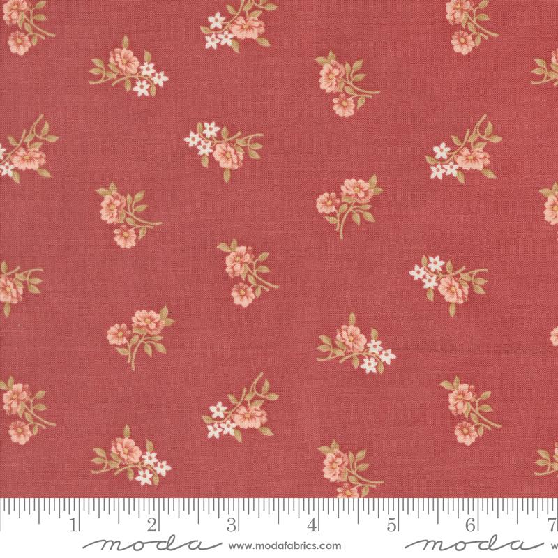 Sandalwood Rosalie - Rosewood - Quilt Fabric