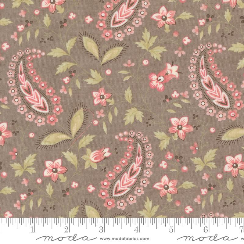 Muse Paisley Slate - Quilt Fabric