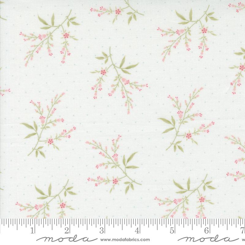 Muse Dots  Porcelain - Quilt Fabric