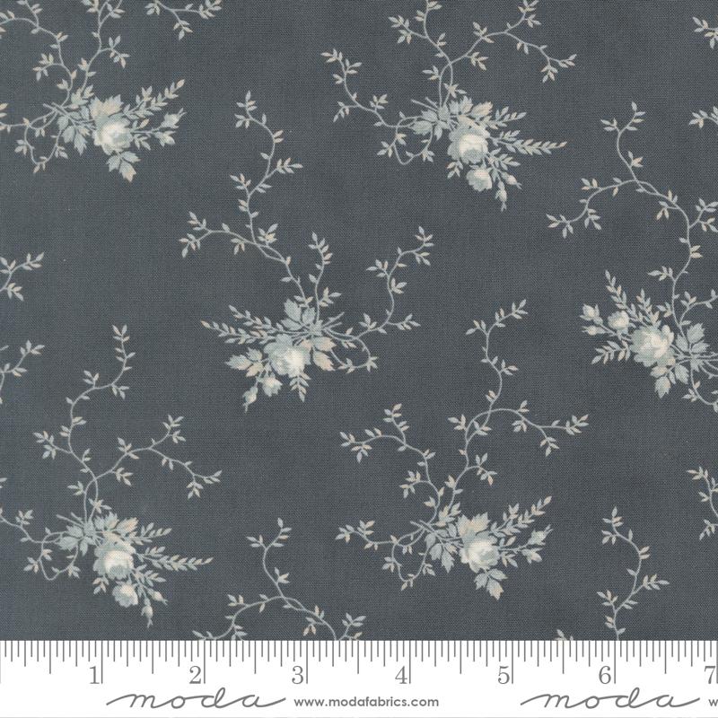 Breathtaking Blues Vines Dusk - Quilt Fabric