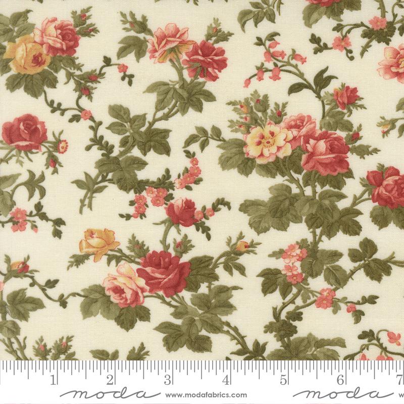 Ambiance Rose Porcelain - Quilt Fabric