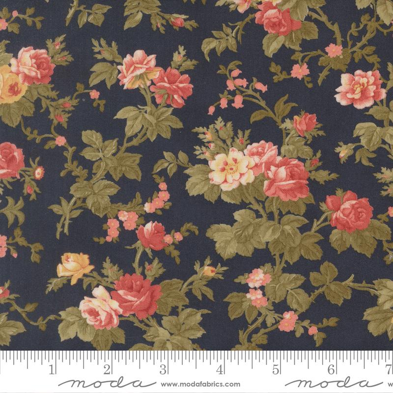 Ambiance Rose Midnight - Quilt Fabric
