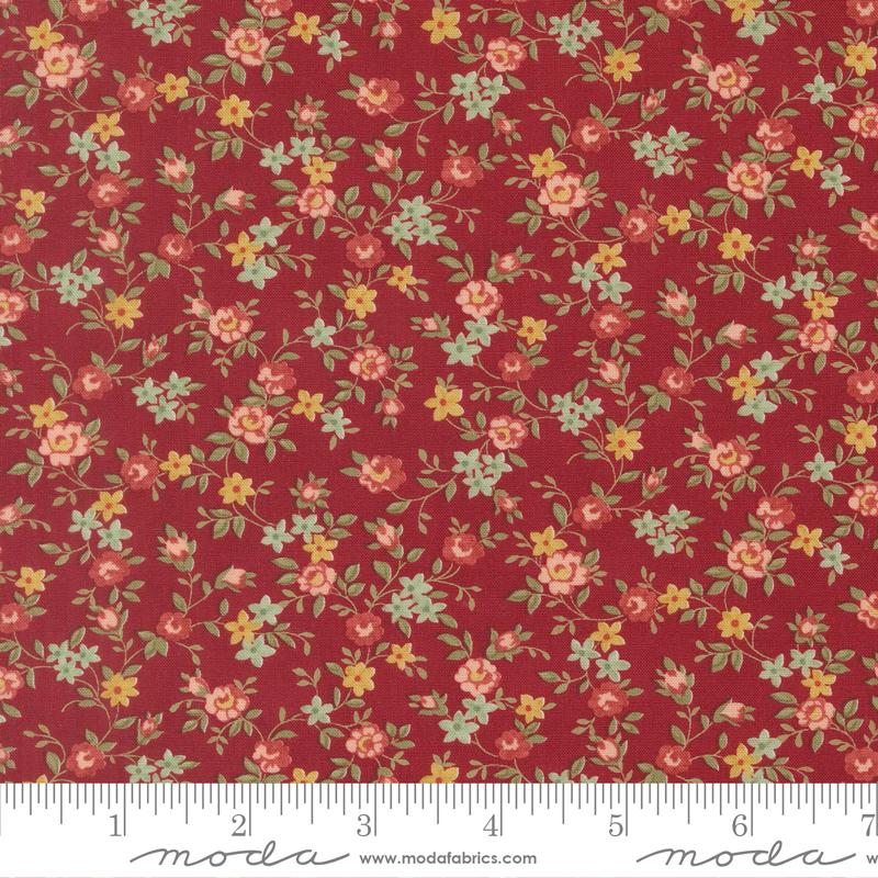 Ambiance Sweet Roses Rose - Quilt Fabric